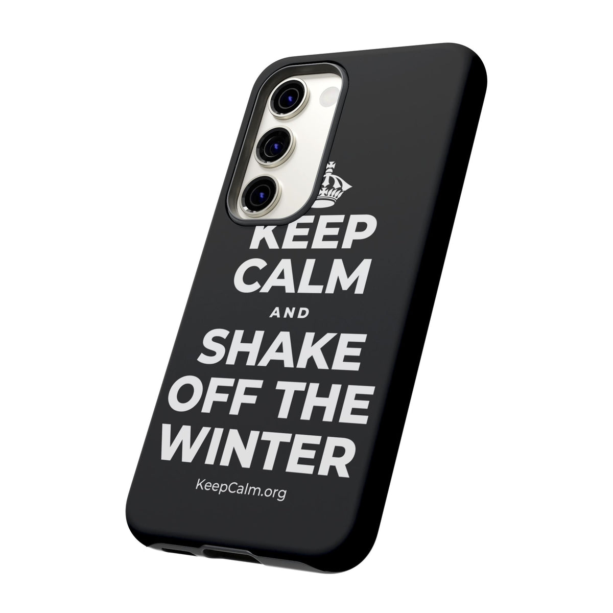 KEEP CALM AND SHAKE OFF THE WINTER Phone Case