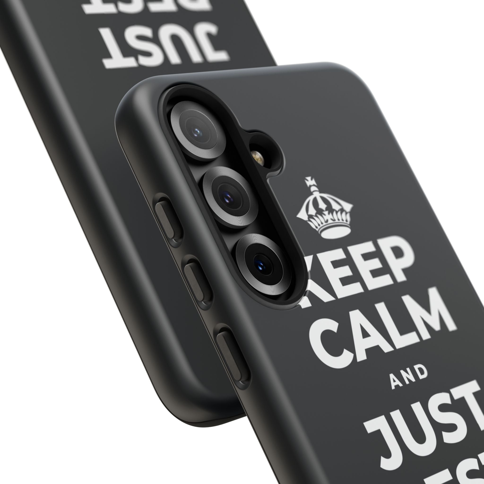 KEEP CALM AND JUST REST, THAT COUNTS Phone Case (Dark)