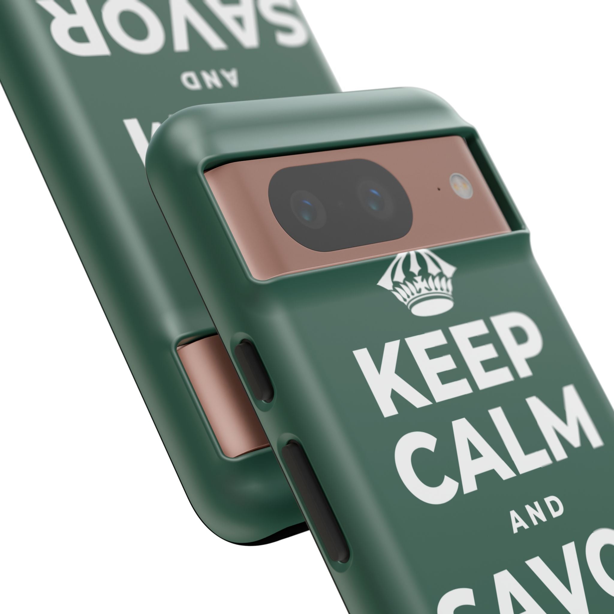 KEEP CALM AND SAVOR THE SIMPLE Phone Case