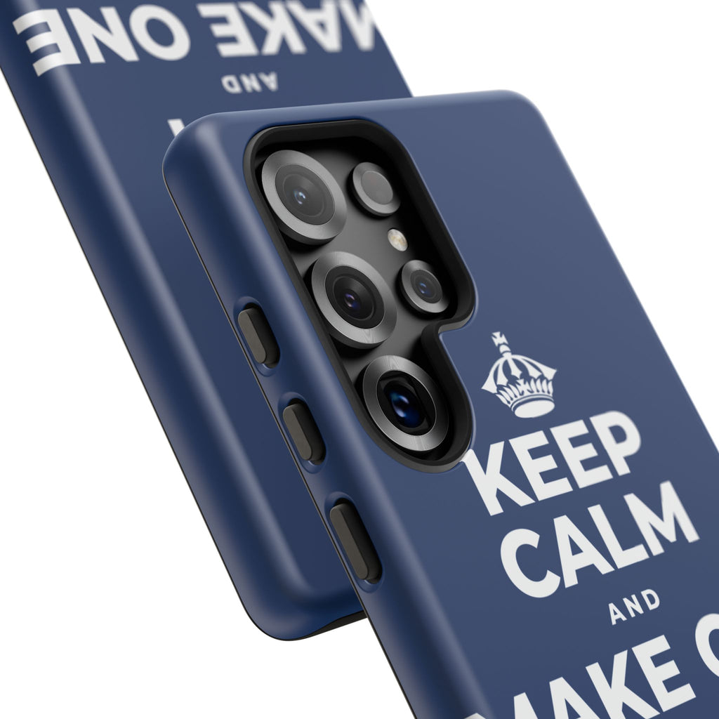 KEEP CALM AND MAKE ONE SMALL CHANGE Phone Case