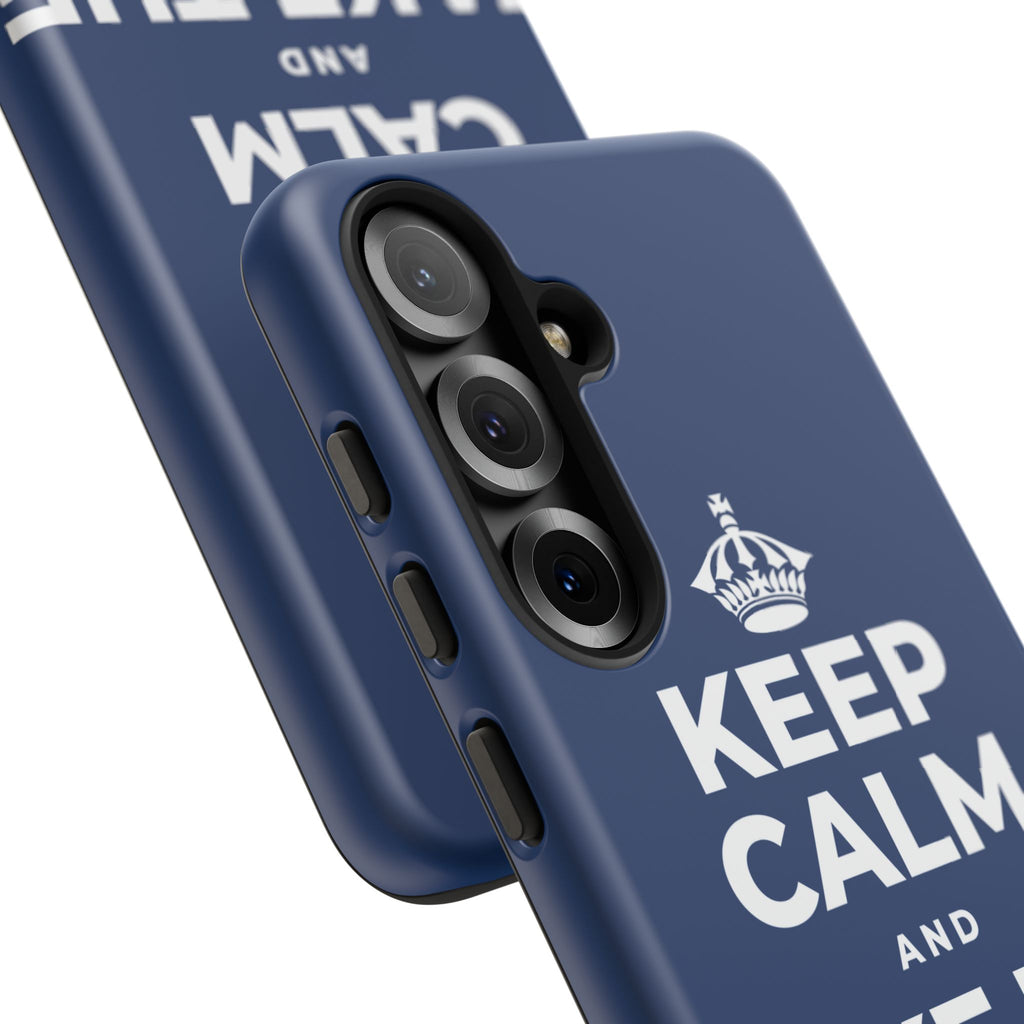 KEEP CALM AND TAKE THE SHOT Phone Case