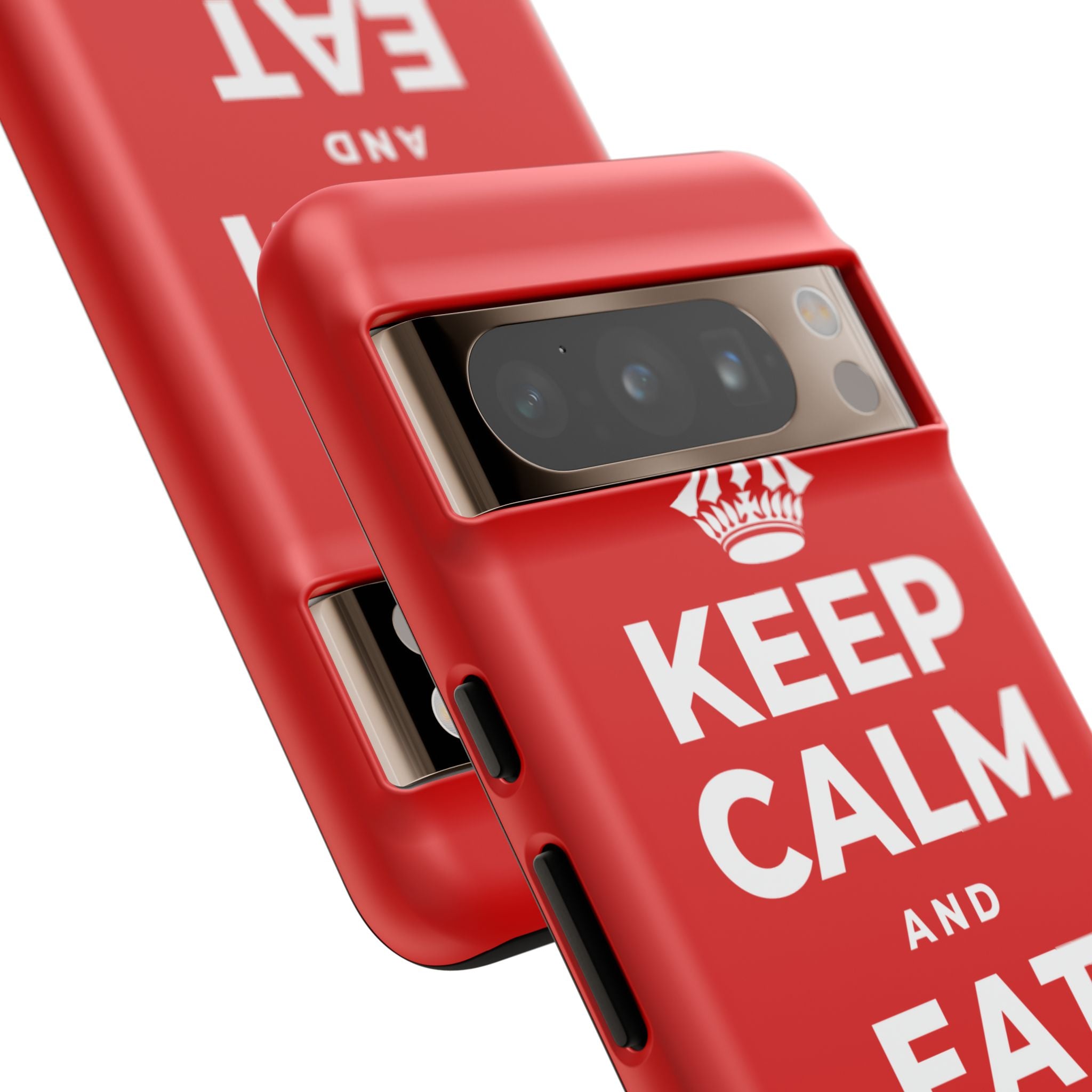 KEEP CALM AND EAT THE SNACK Phone Case
