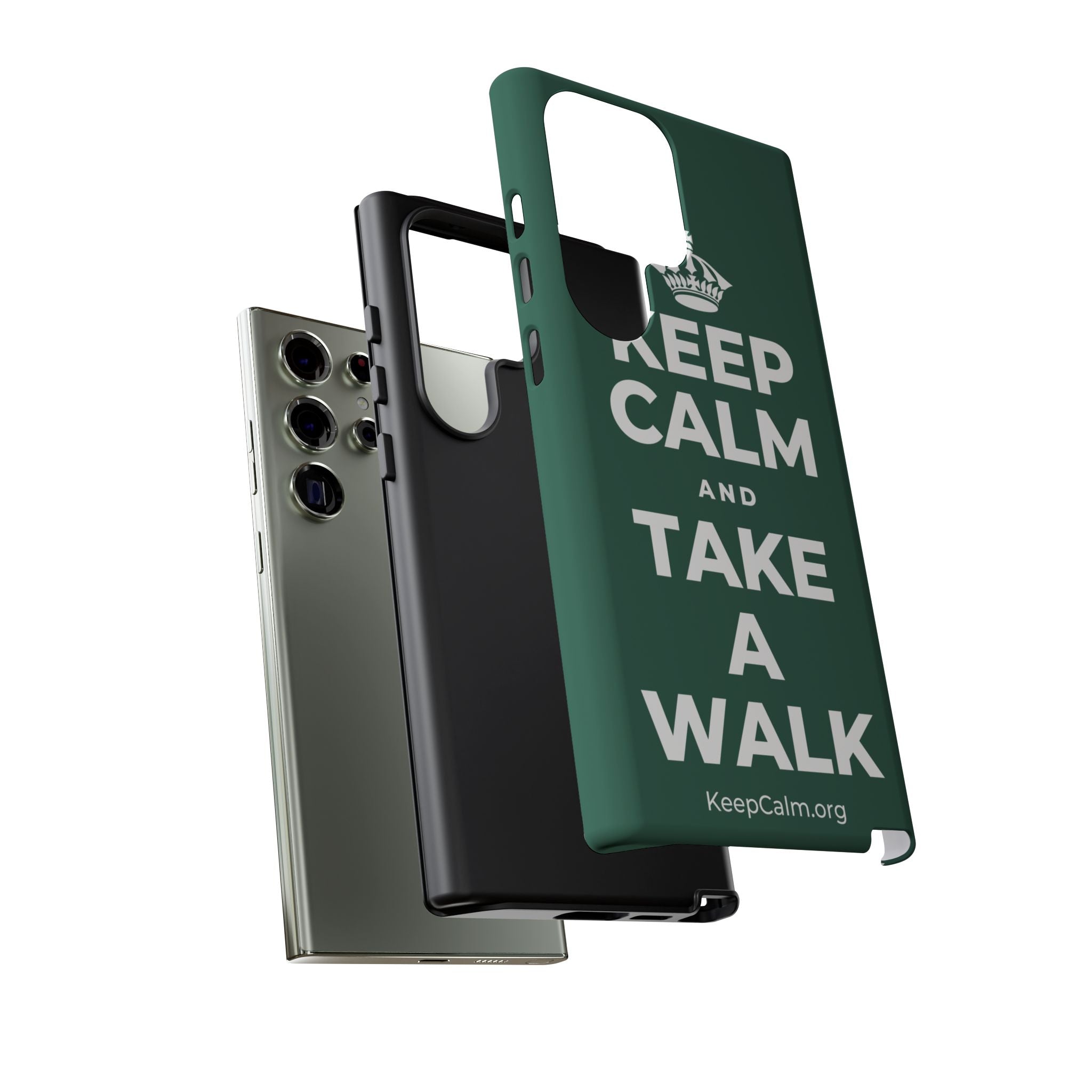 KEEP CALM AND TAKE A WALK Phone Case
