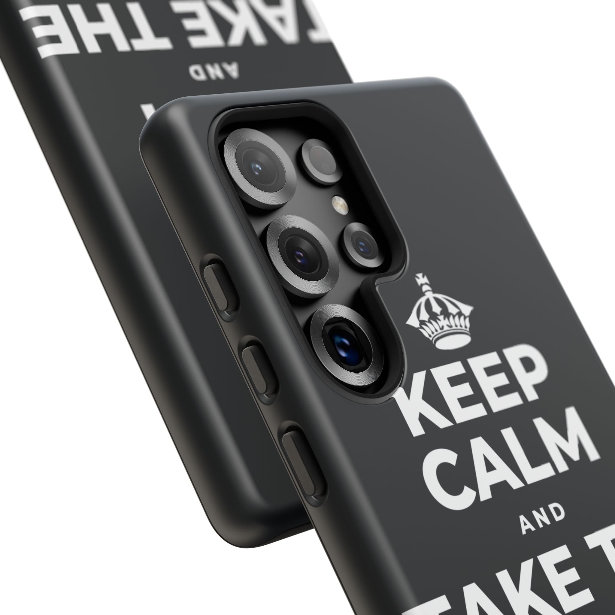 KEEP CALM AND TAKE THE VICTORY LAP Phone Case (Dark)