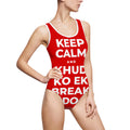 KEEP CALM AND KHUD KO EK BREAK DO One-Piece Swimsuit