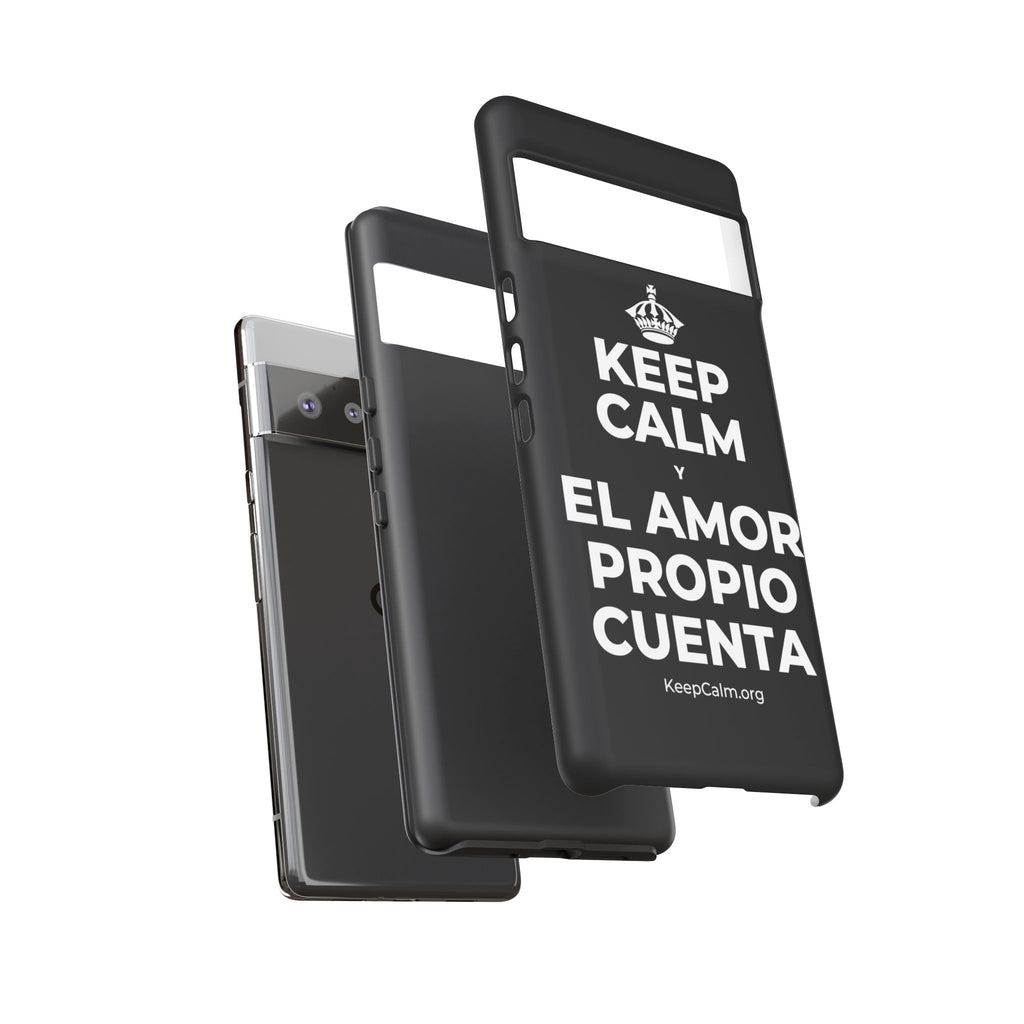 KEEP CALM Y EL AMOR PROPIO CUENTA Phone Case