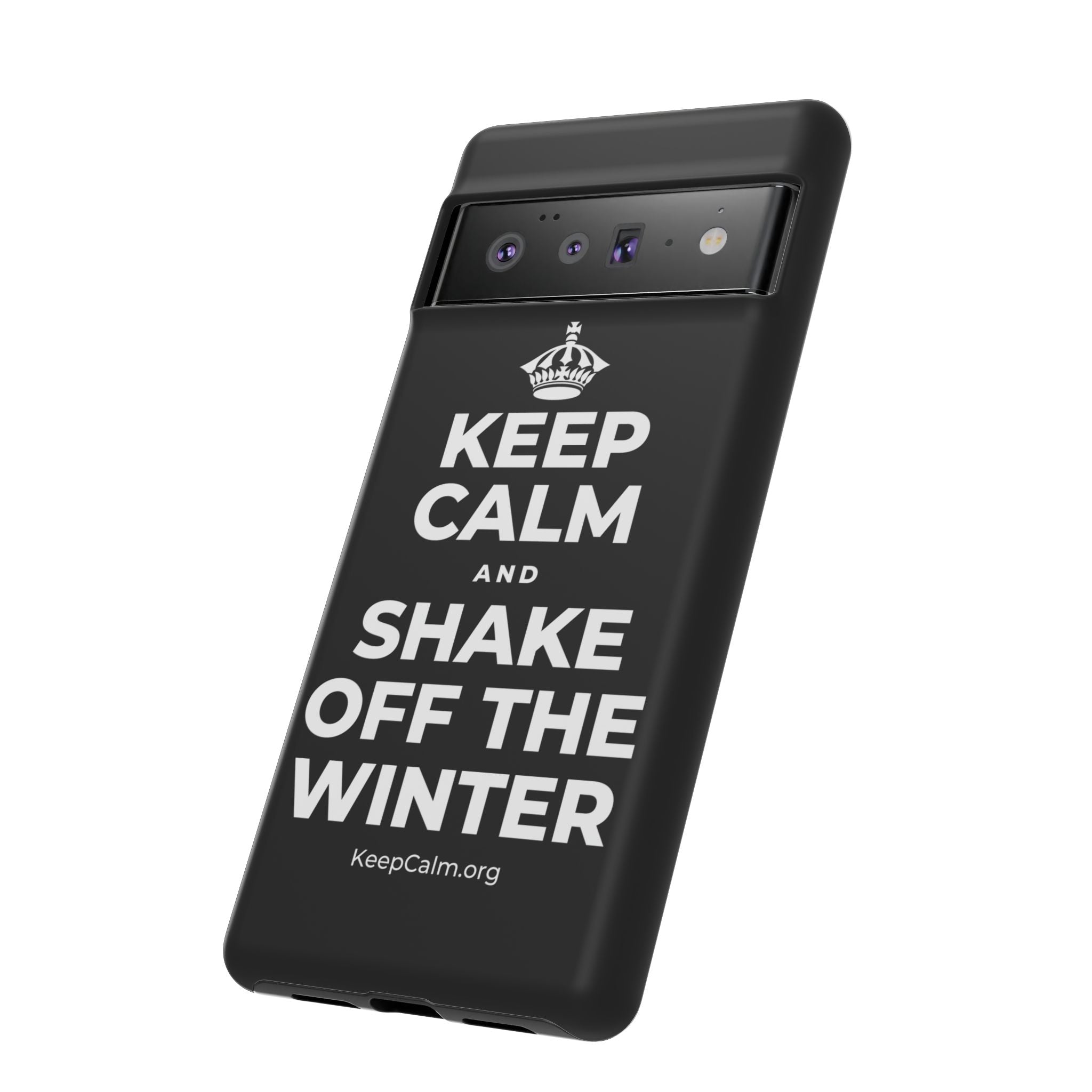 KEEP CALM AND SHAKE OFF THE WINTER Phone Case