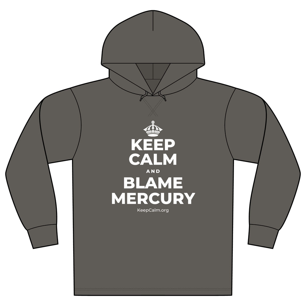 KEEP CALM AND BLAME MERCURY Organic Hoodie Tee