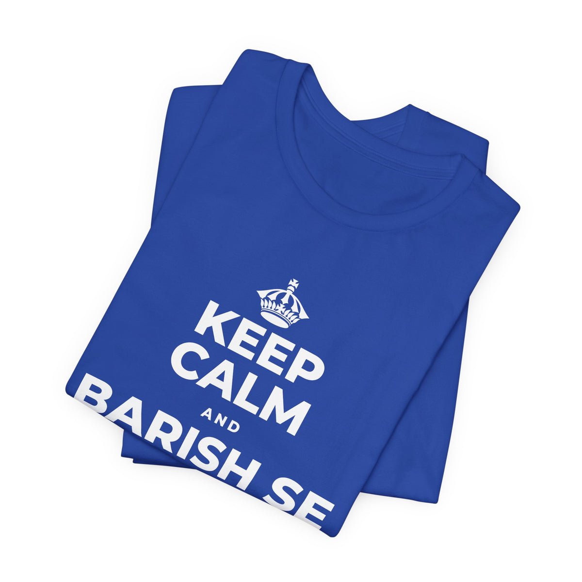 KEEP CALM AND BARISH SE CHEEZEIN BADHTI HAIN T-Shirt (Soft Cream–Heather Mauve)