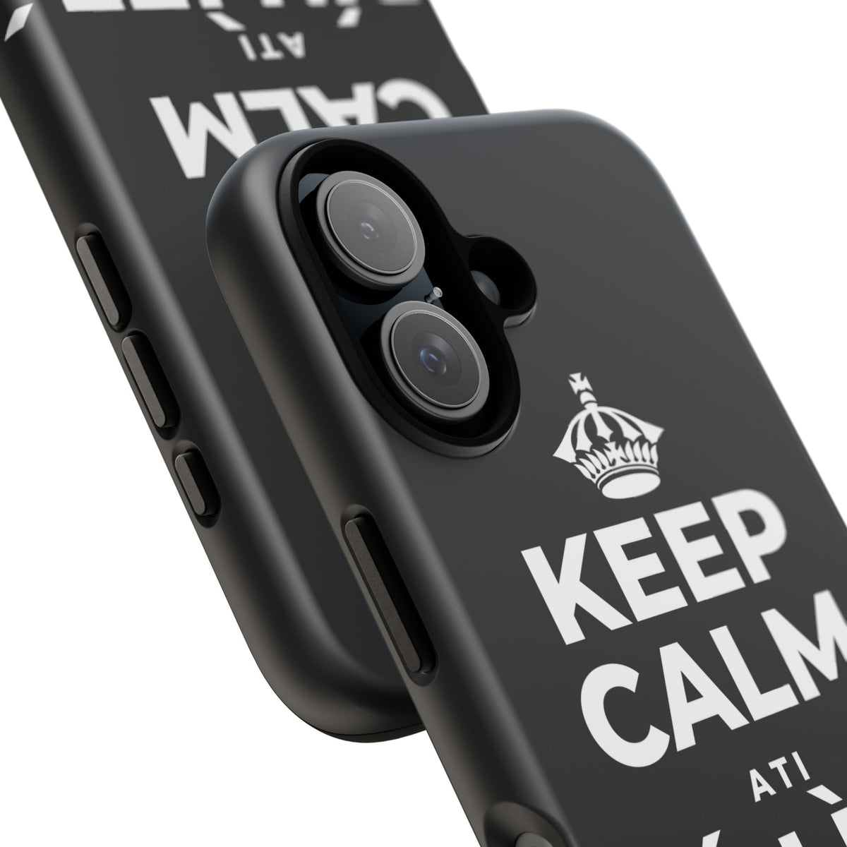 KEEP CALM ATI PÍN ÌFẸ́ KÁ Phone Case (Dark)