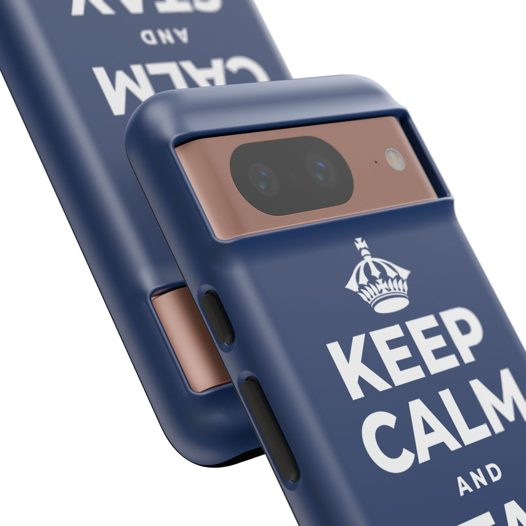 KEEP CALM AND STAY AWHILE Phone Case