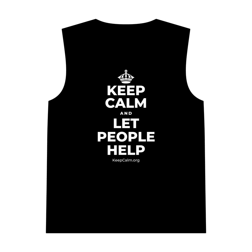KEEP CALM AND LET PEOPLE HELP Tank Top