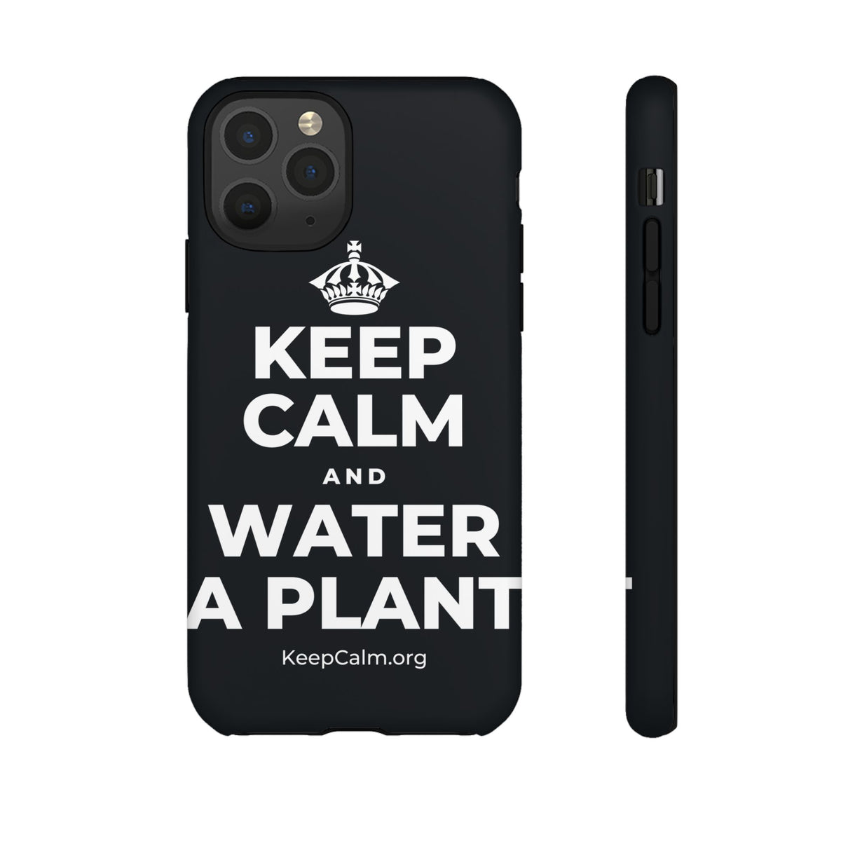 KEEP CALM AND WATER A PLANT Phone Case (Dark)