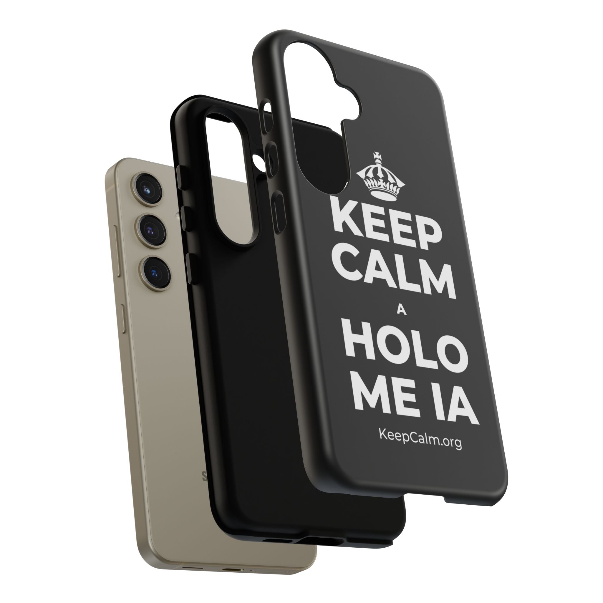 KEEP CALM A HOLO ME IA Phone Case
