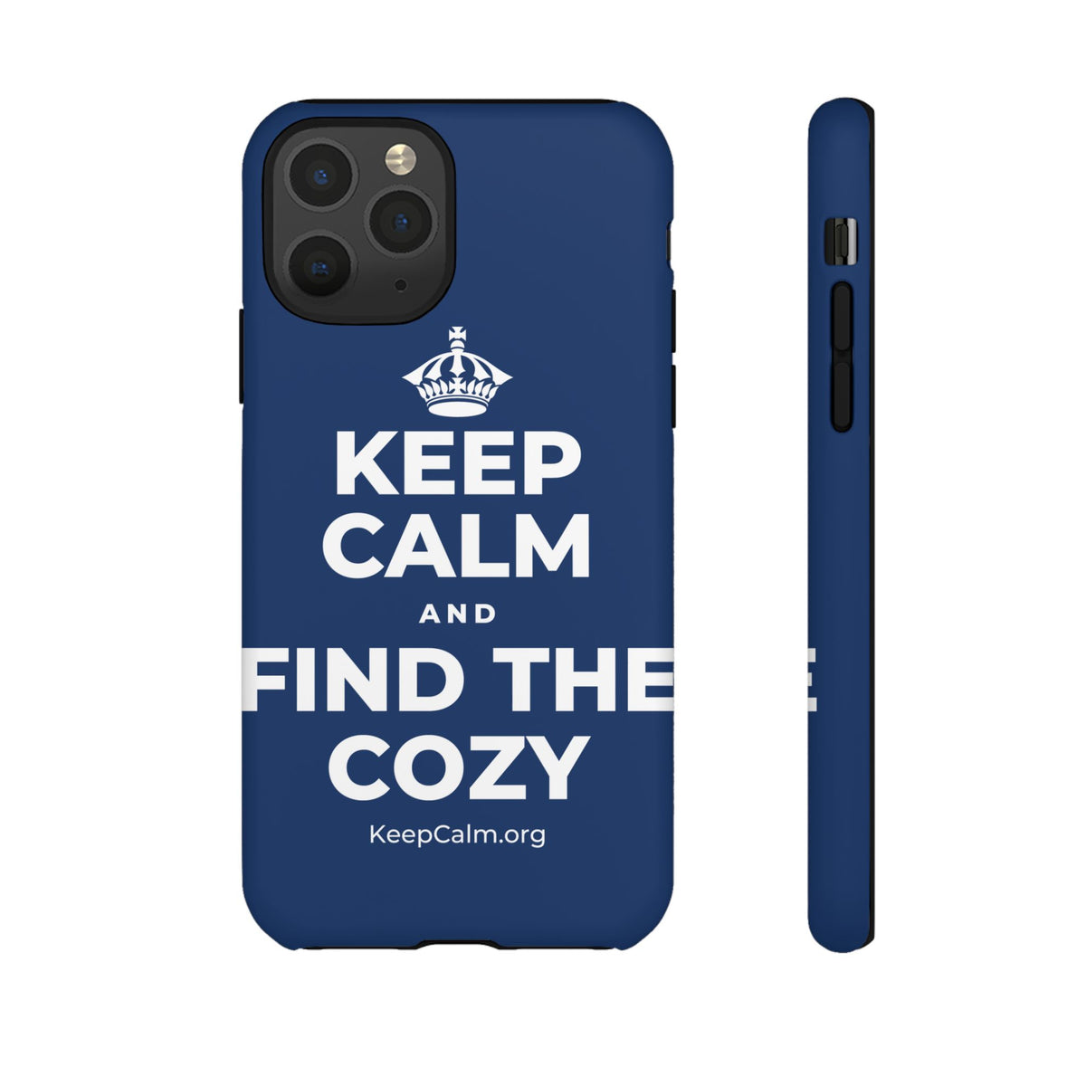KEEP CALM AND FIND THE COZY Phone Case