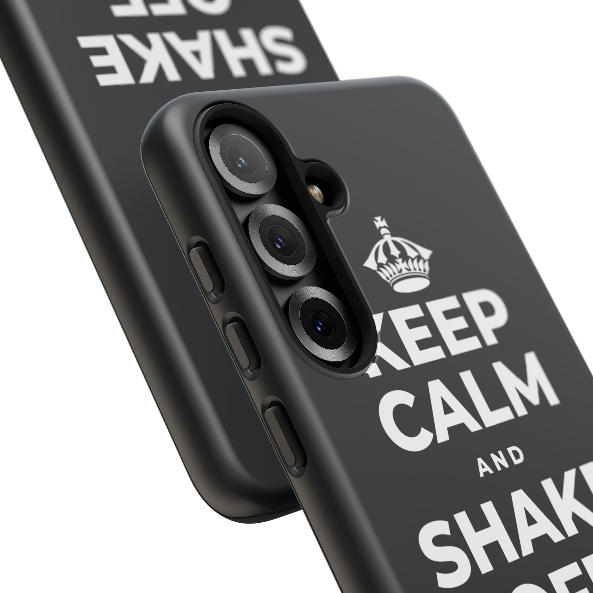 KEEP CALM AND SHAKE OFF THE WINTER Phone Case (Dark)