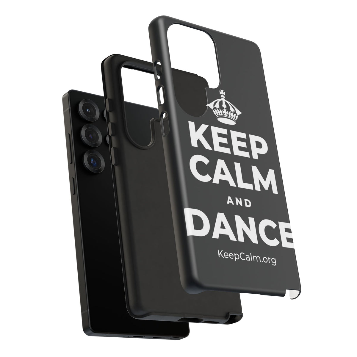 KEEP CALM AND DANCE Phone Case (Dark)