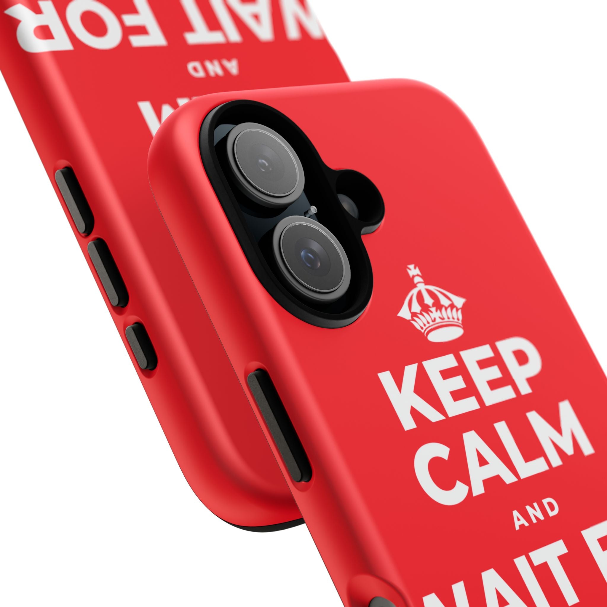 KEEP CALM AND WAIT FOR THE RAINBOW Phone Case