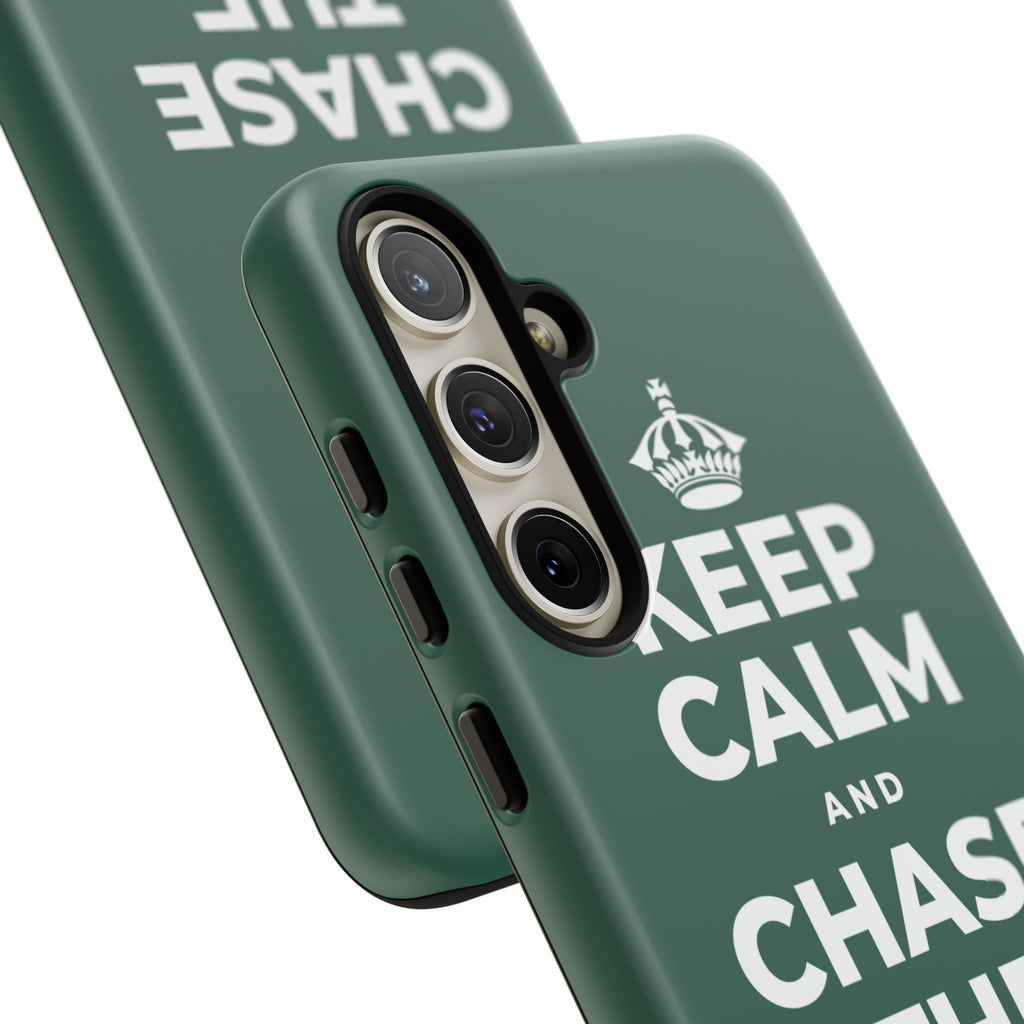 KEEP CALM AND CHASE THE LONG DAYS Phone Case