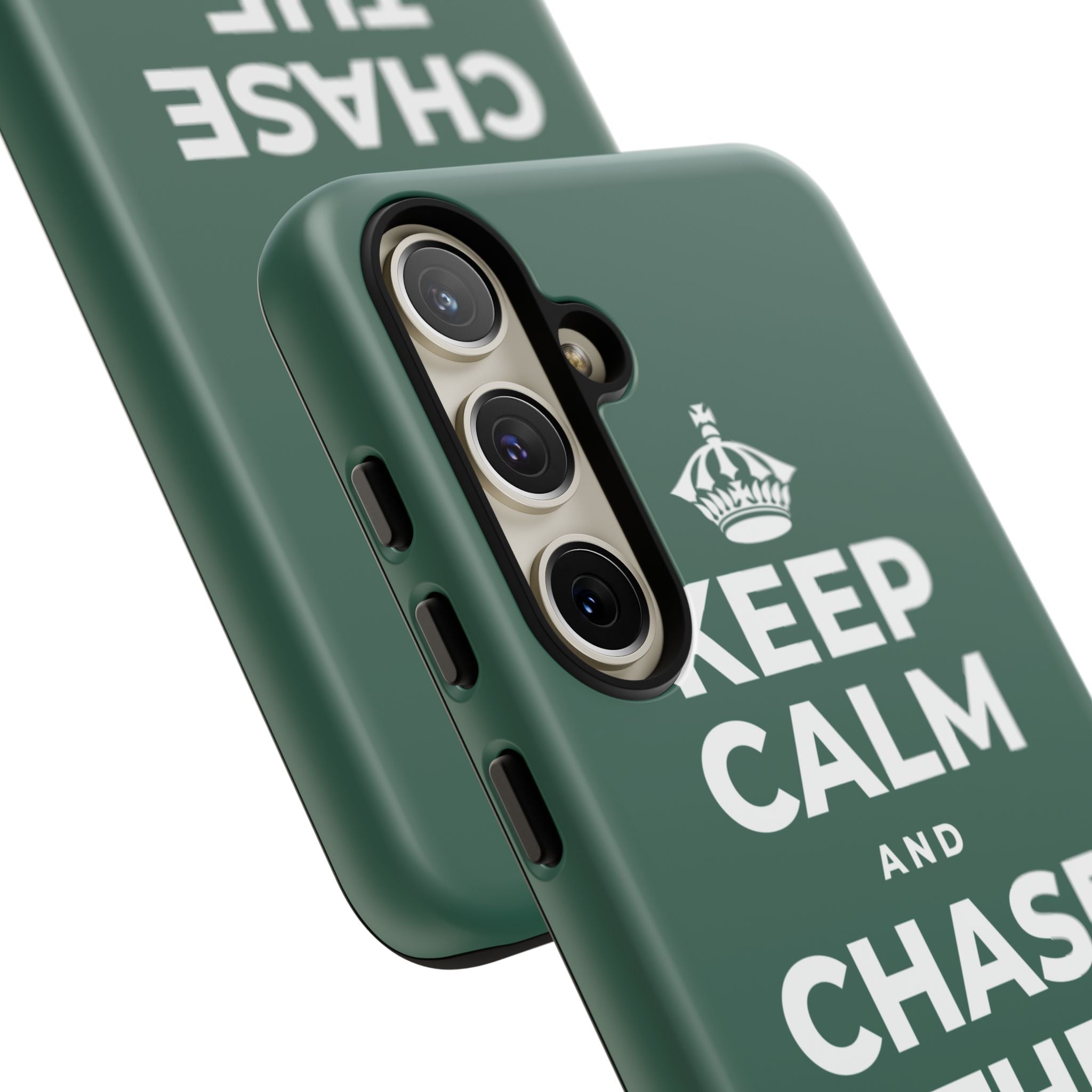 KEEP CALM AND CHASE THE LONG DAYS Phone Case