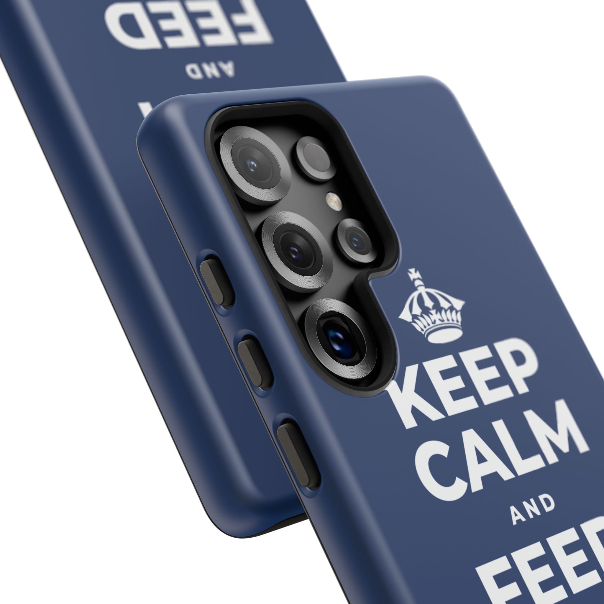 KEEP CALM AND FEED YOUR SOUL TOO Phone Case