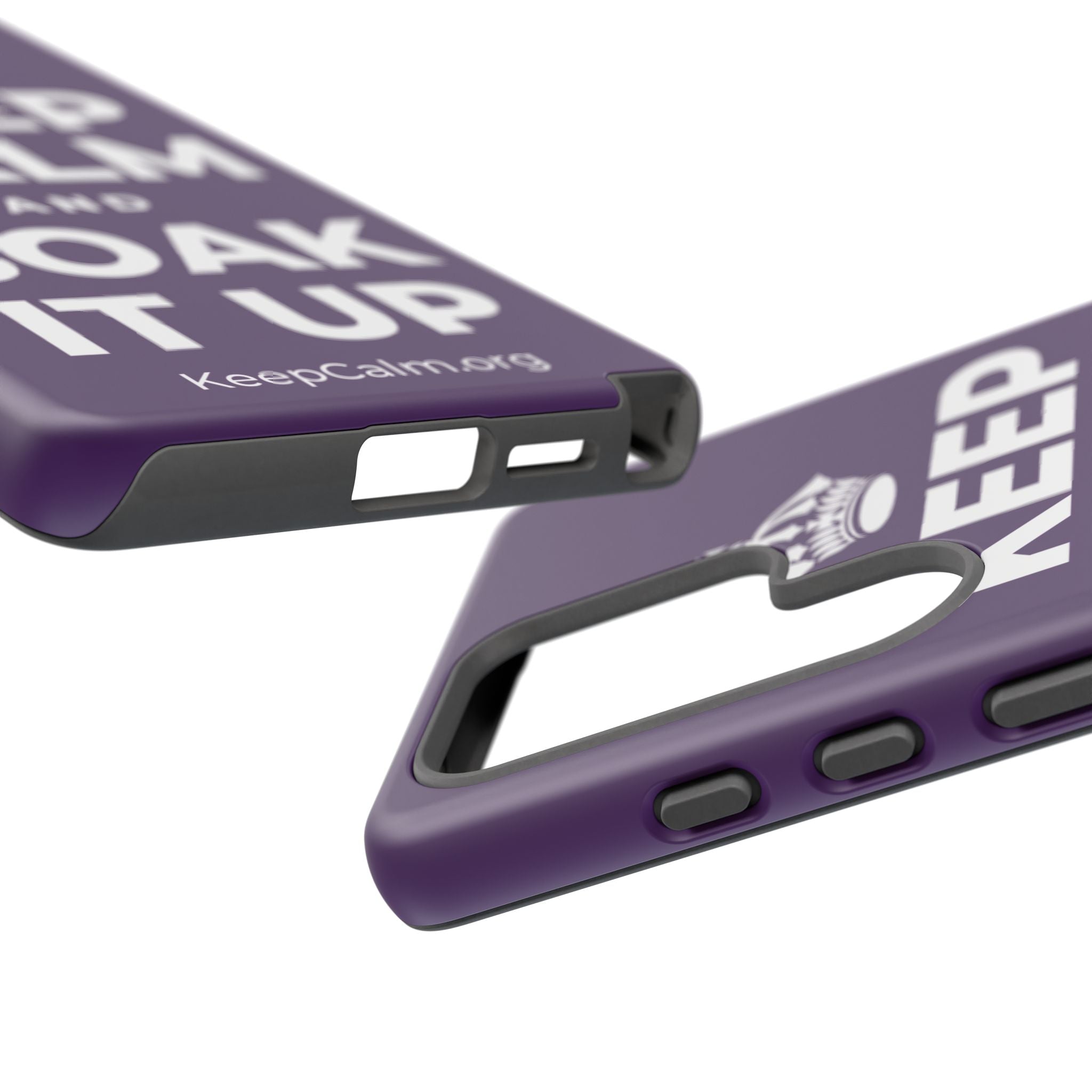 KEEP CALM AND SOAK IT UP Phone Case