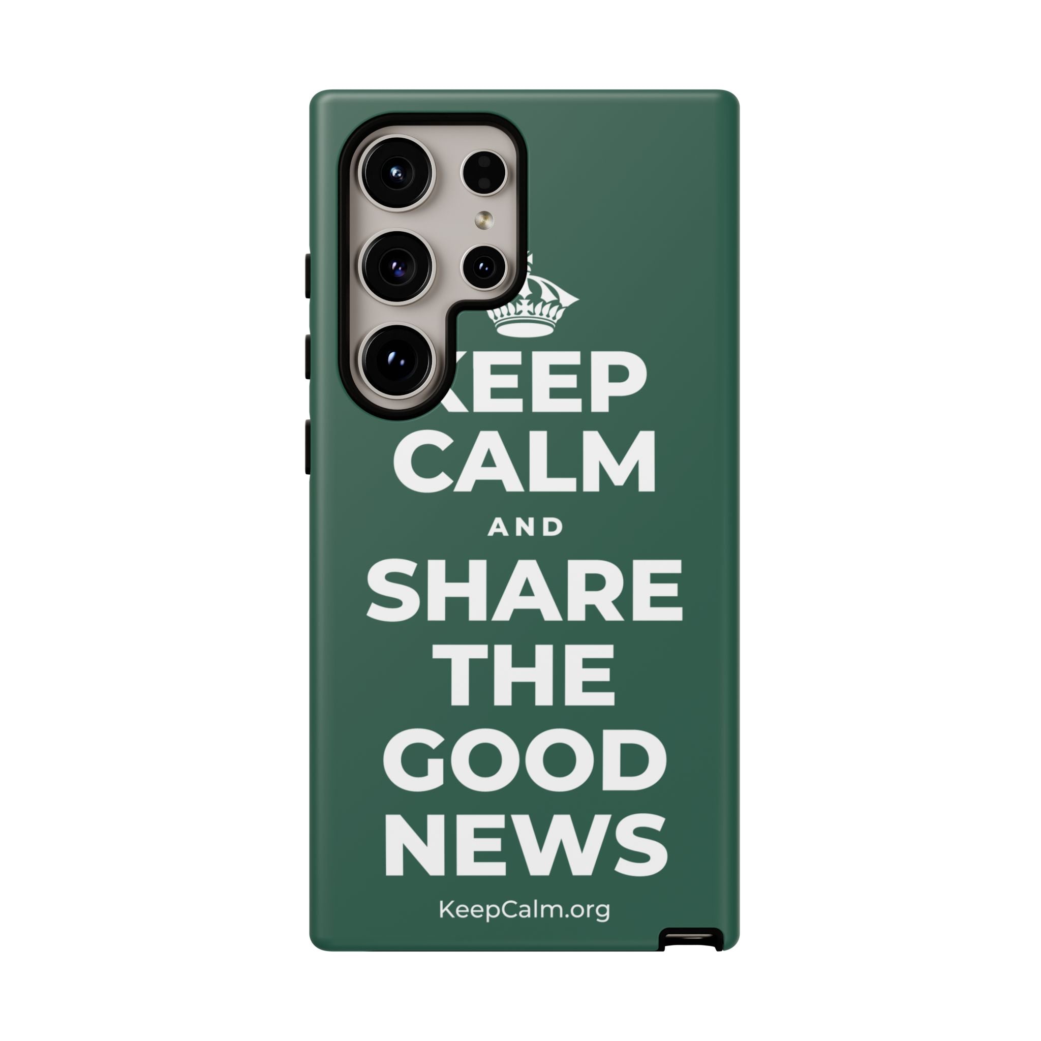 KEEP CALM AND SHARE THE GOOD NEWS Phone Case