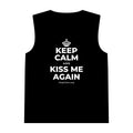 KEEP CALM AND KISS ME AGAIN Tank Top