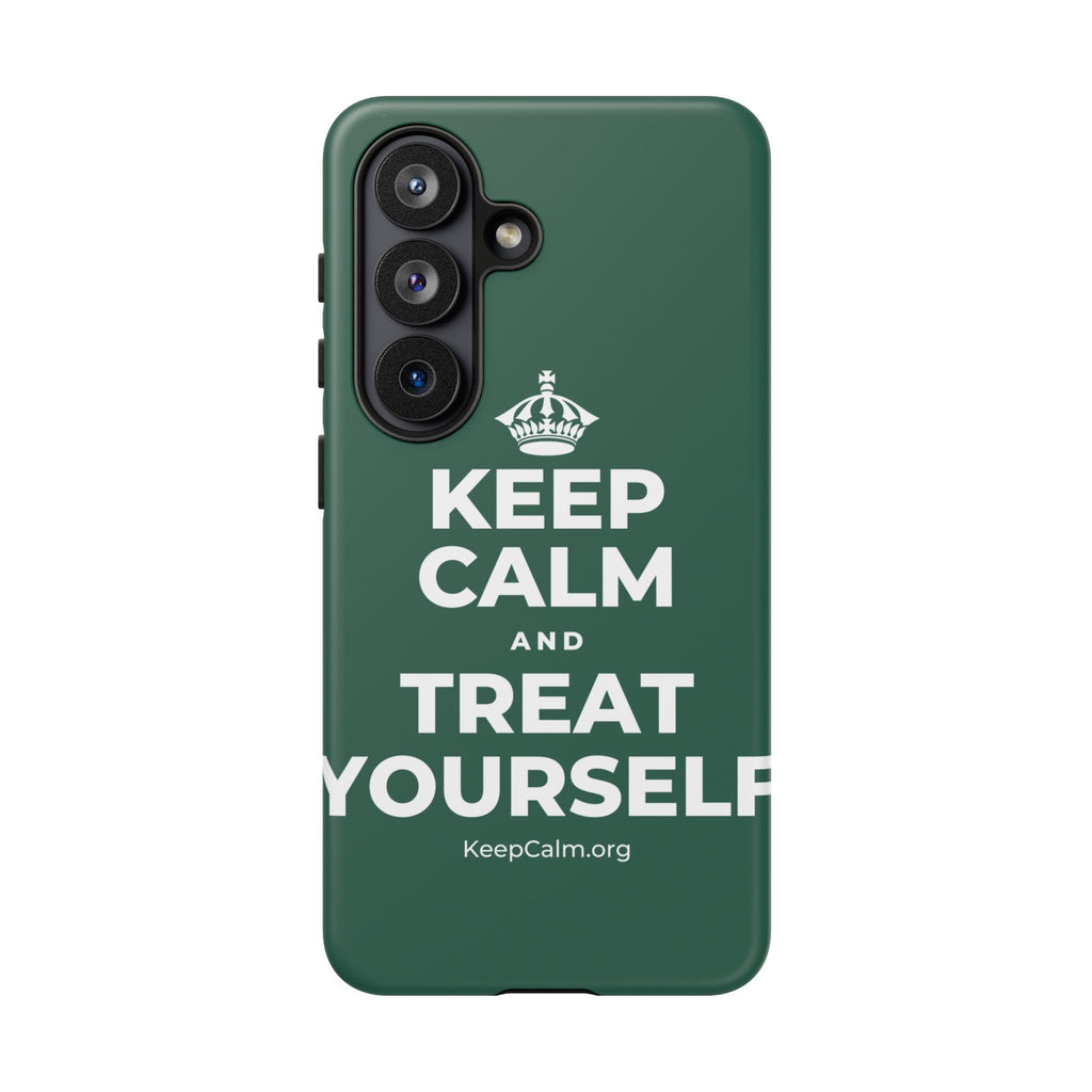 KEEP CALM AND TREAT YOURSELF Phone Case