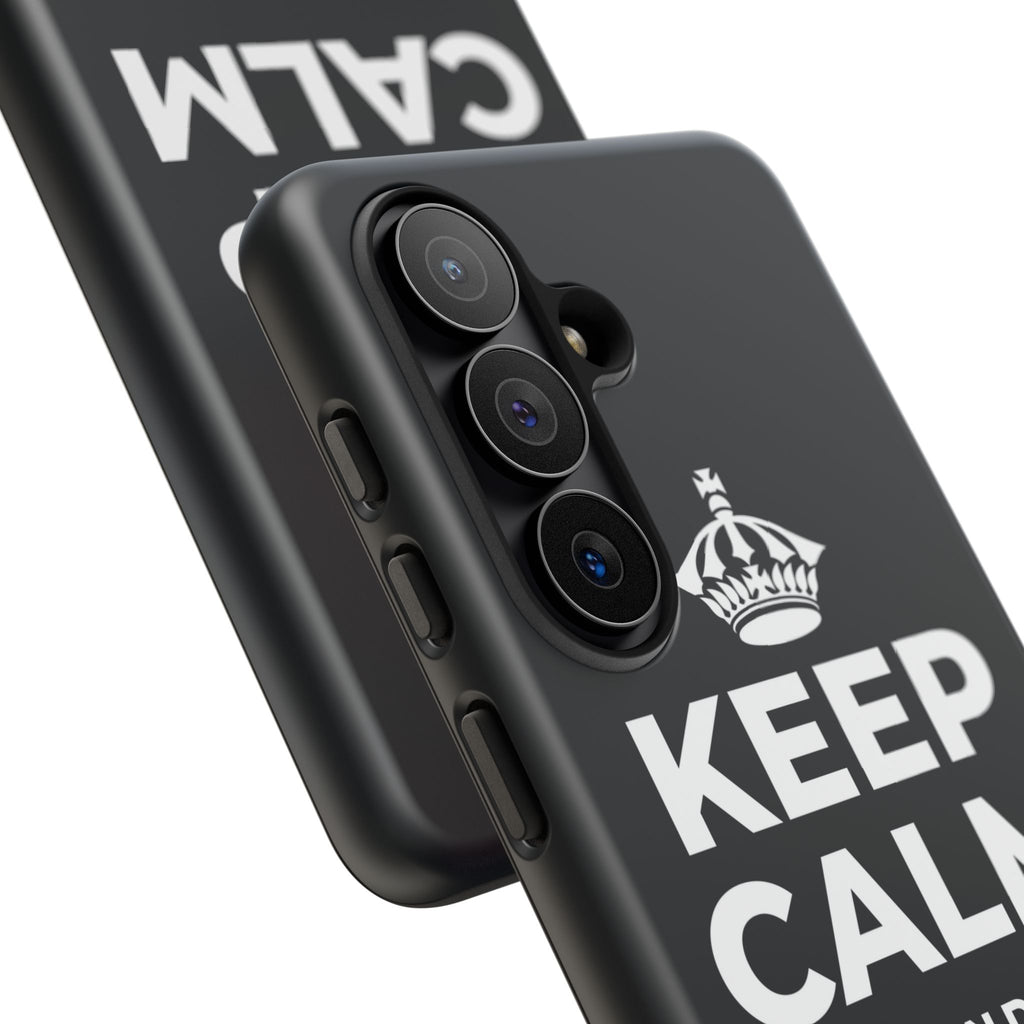 KEEP CALM AND OWN IT Phone Case (Dark)