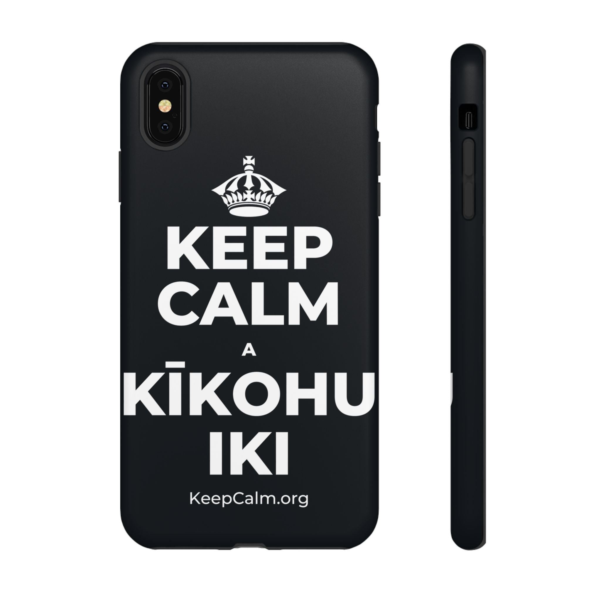 KEEP CALM A KĪKOHU IKI Phone Case (Dark)