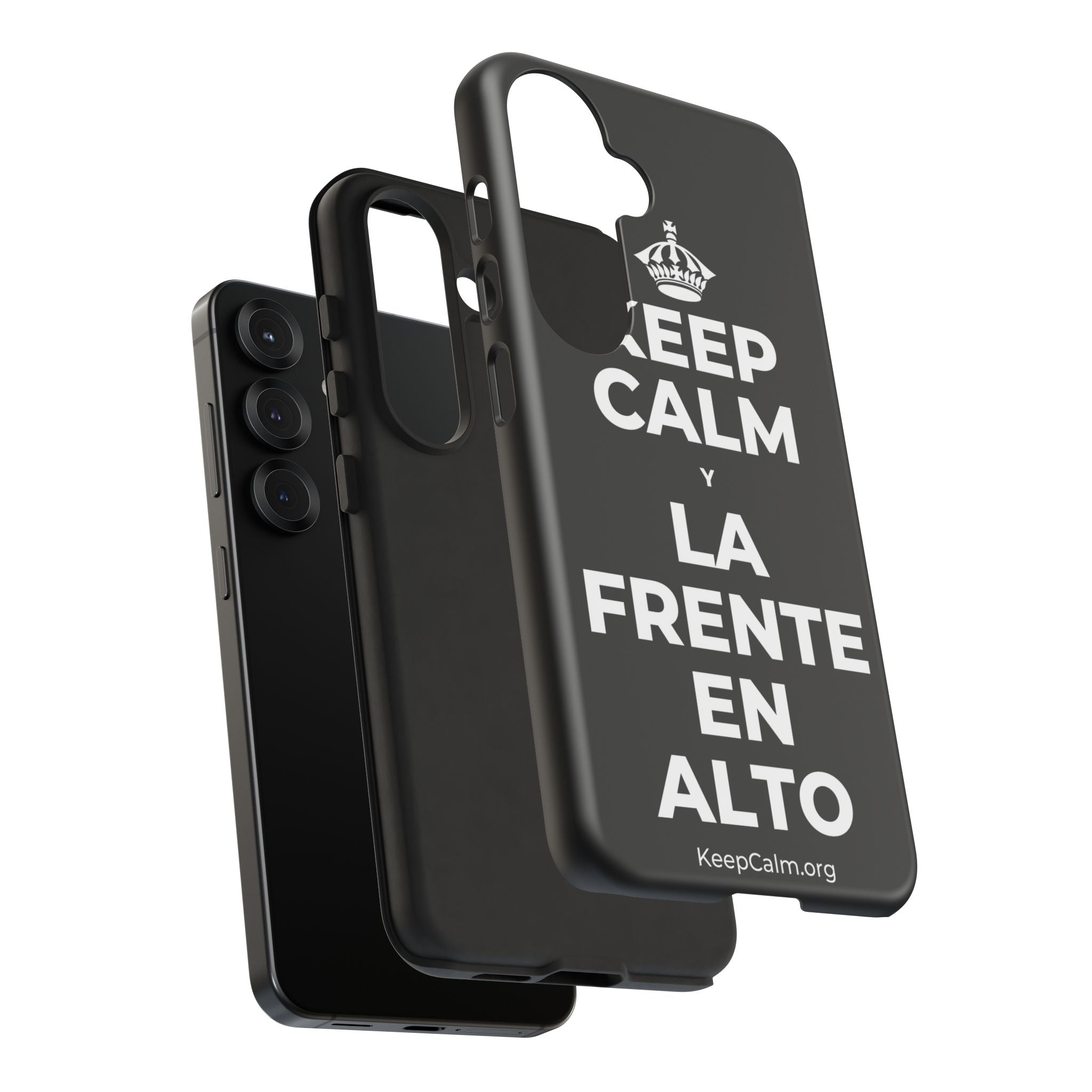 KEEP CALM Y LA FRENTE EN ALTO Phone Case