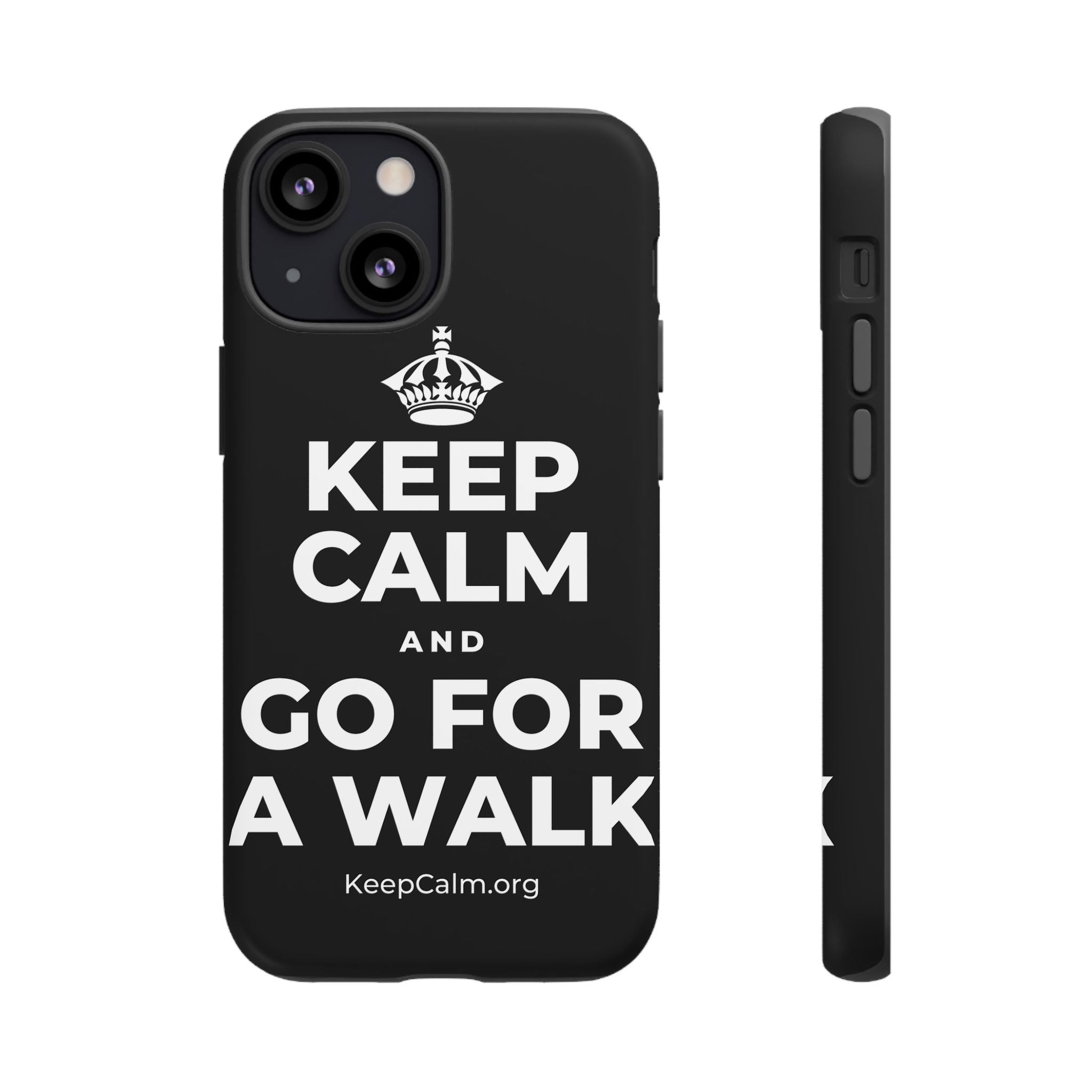 KEEP CALM AND GO FOR A WALK Phone Case