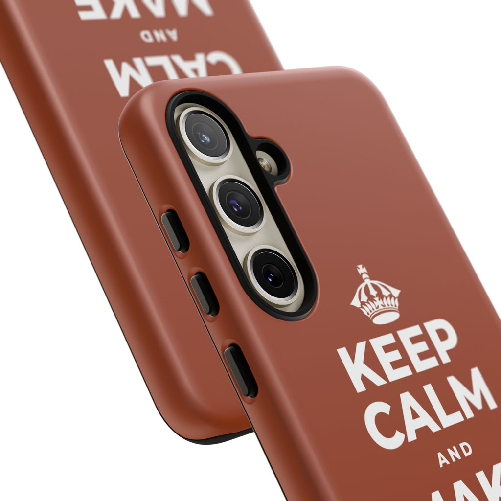 KEEP CALM AND MAKE MEMORIES Phone Case