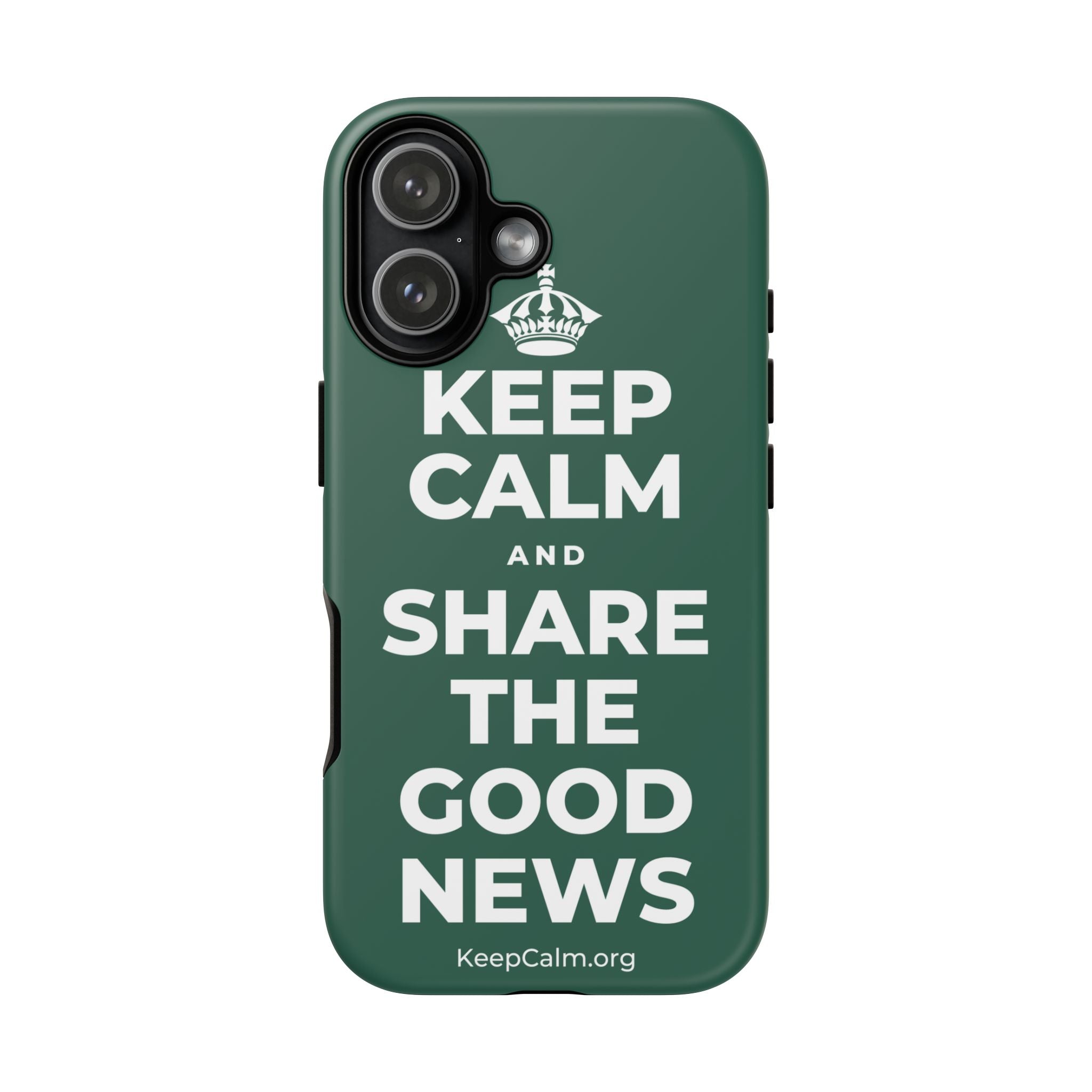 KEEP CALM AND SHARE THE GOOD NEWS Phone Case