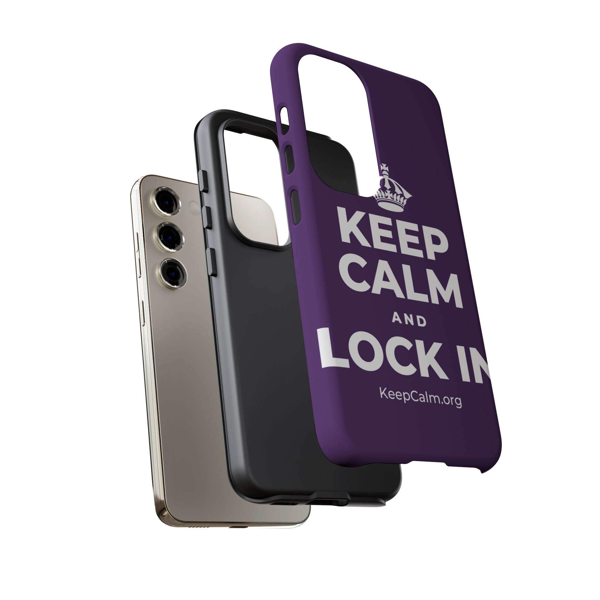 KEEP CALM AND LOCK IN Phone Case
