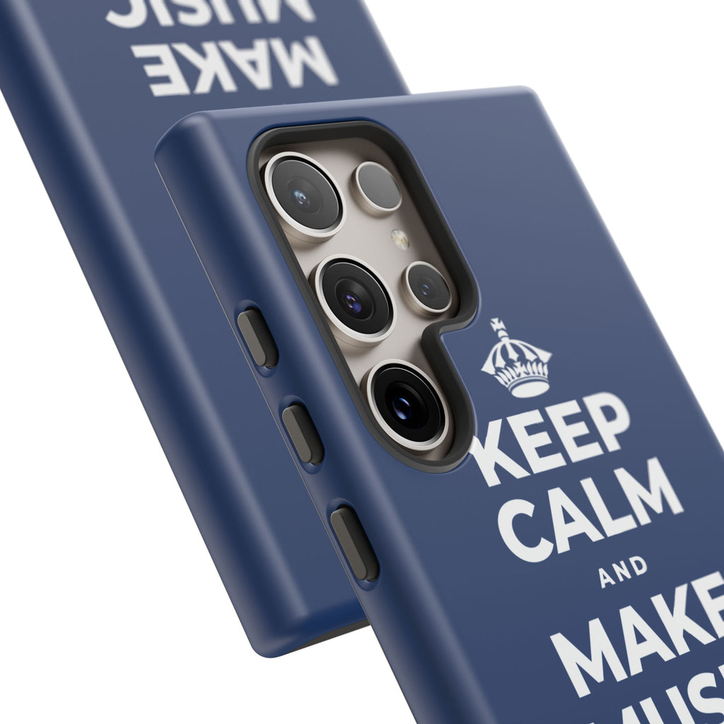 KEEP CALM AND MAKE MUSIC THAT HEALS Phone Case