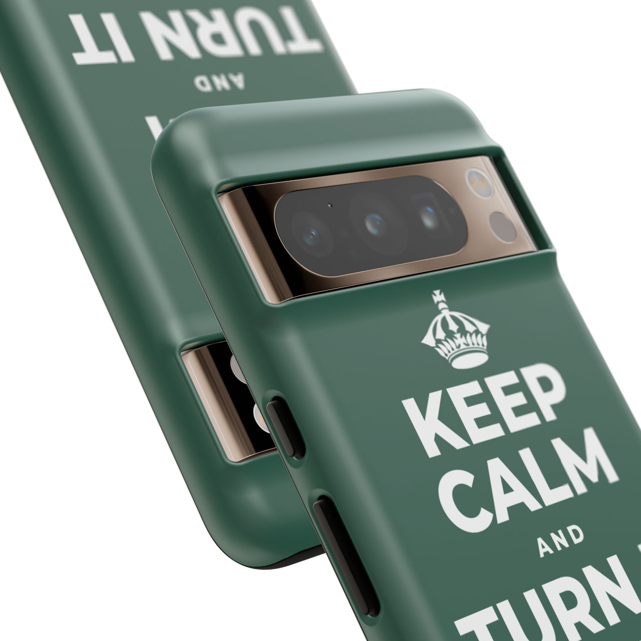 KEEP CALM AND TURN IT ALL THE WAY UP Phone Case