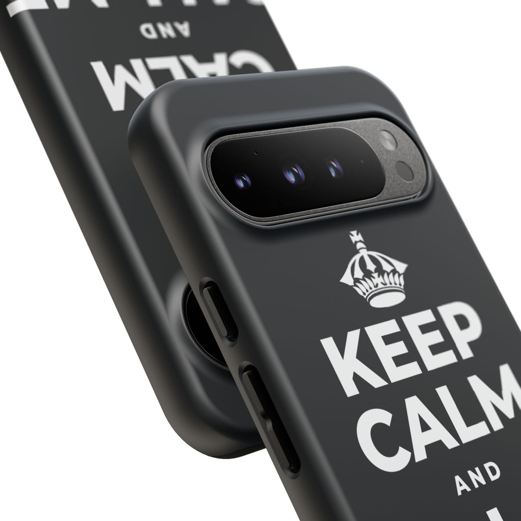 KEEP CALM AND CALL ME BACK 2 Phone Case (Dark)