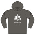 KEEP CALM AND เดินทีละก้าว Organic Hoodie Tee