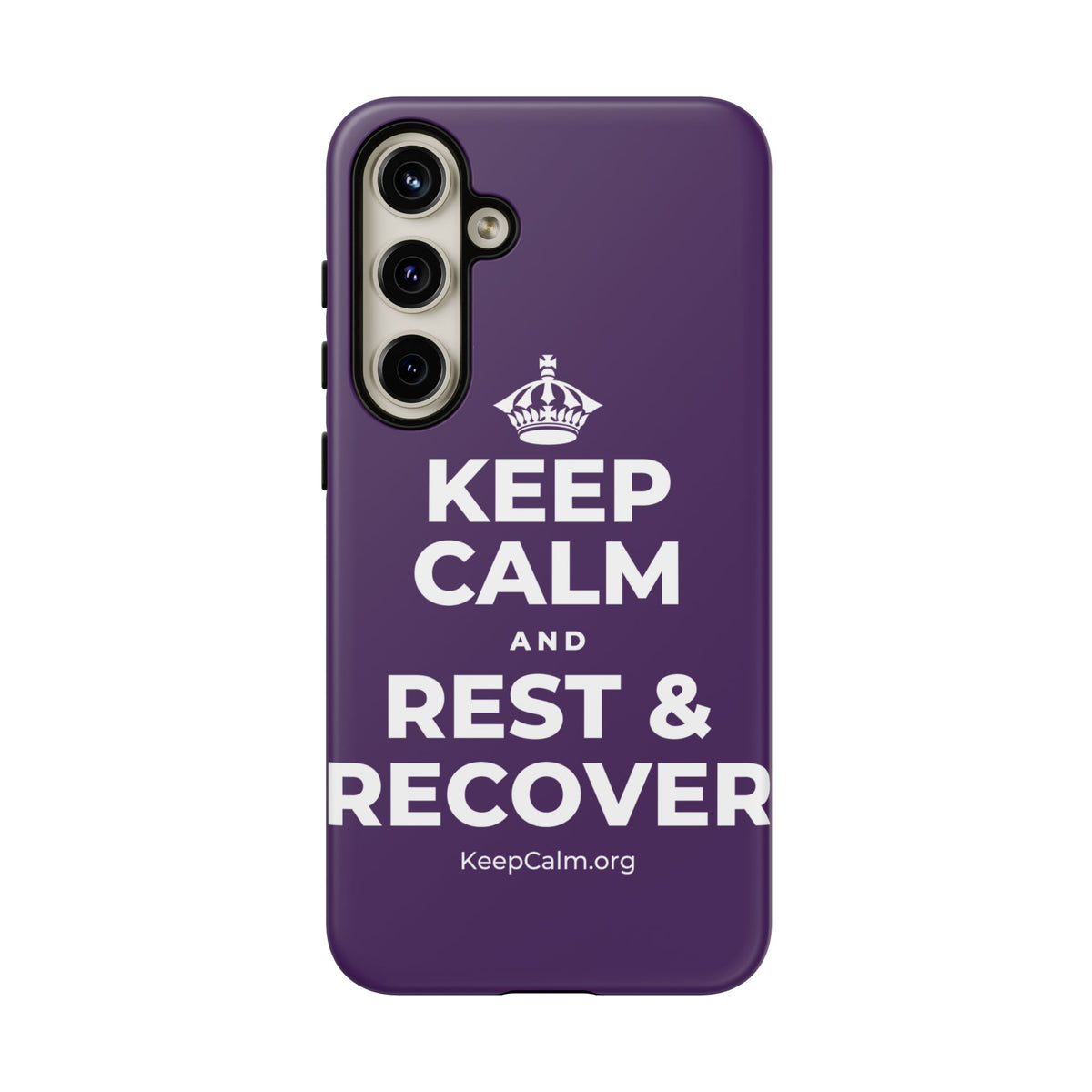 KEEP CALM AND REST & RECOVER Phone Case