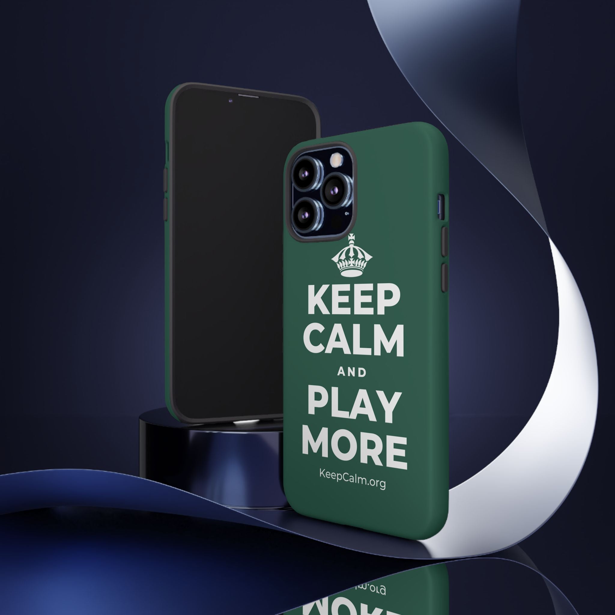 KEEP CALM AND PLAY MORE Phone Case