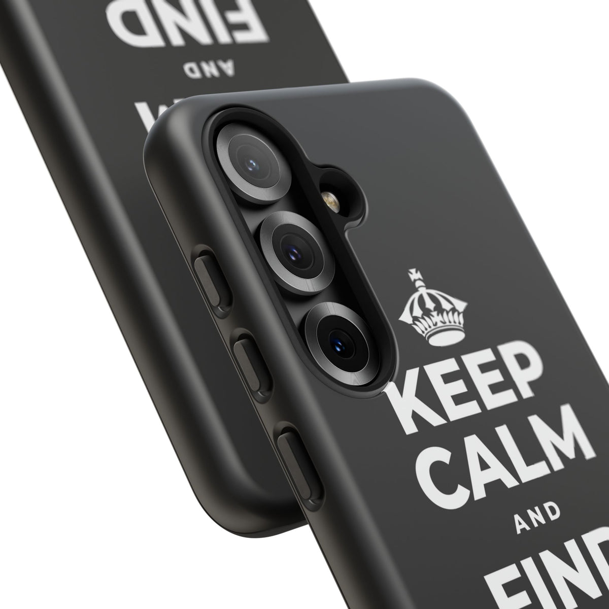 KEEP CALM AND FIND YOUR FIRE Phone Case