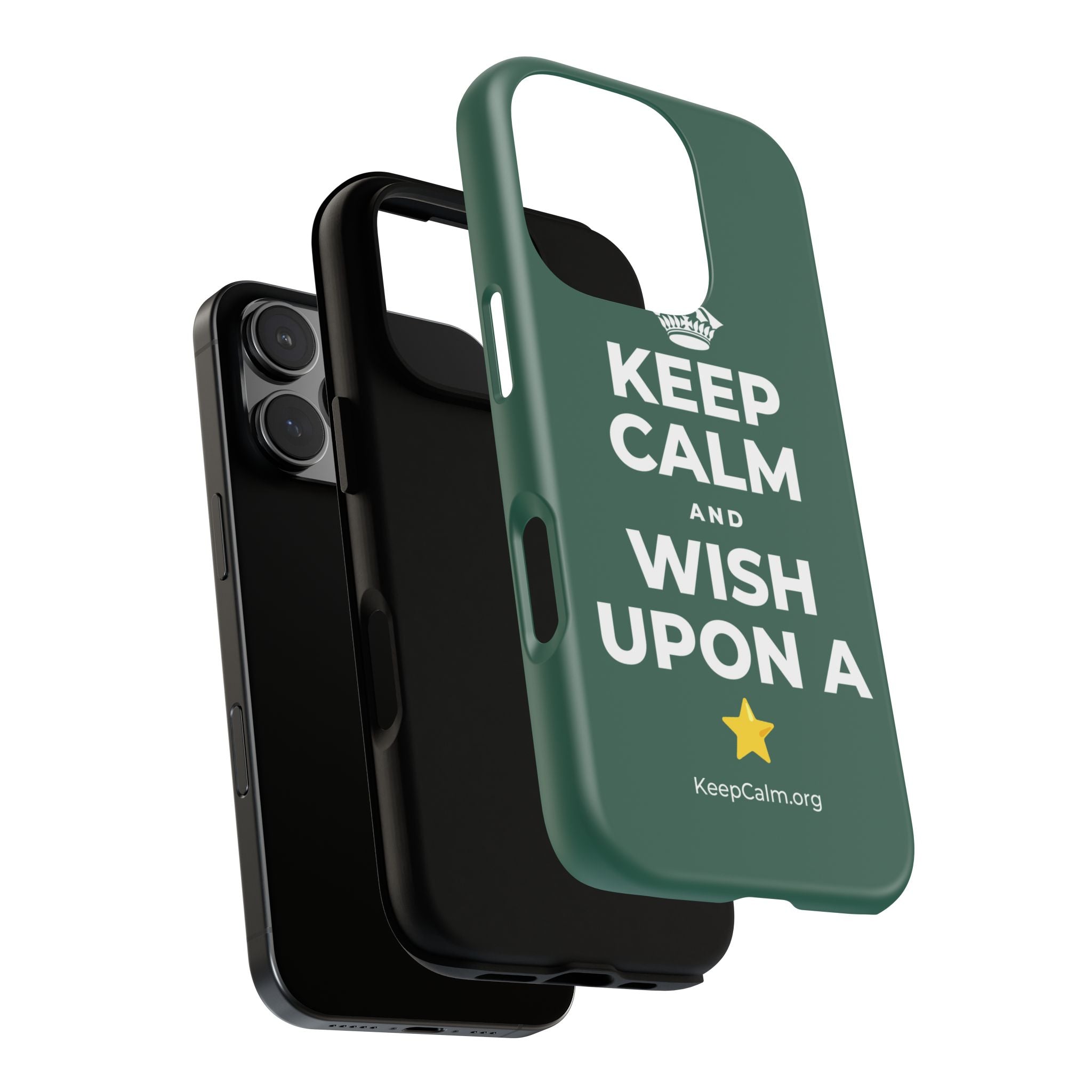KEEP CALM AND WISH UPON A ⭐ Phone Case