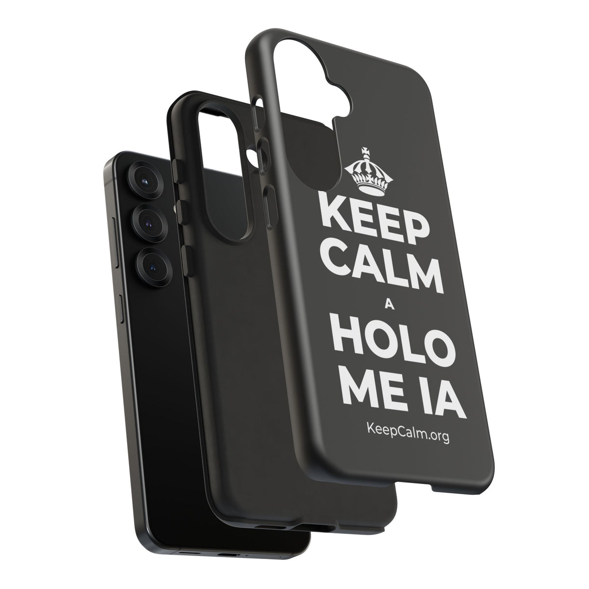 KEEP CALM A HOLO ME IA Phone Case