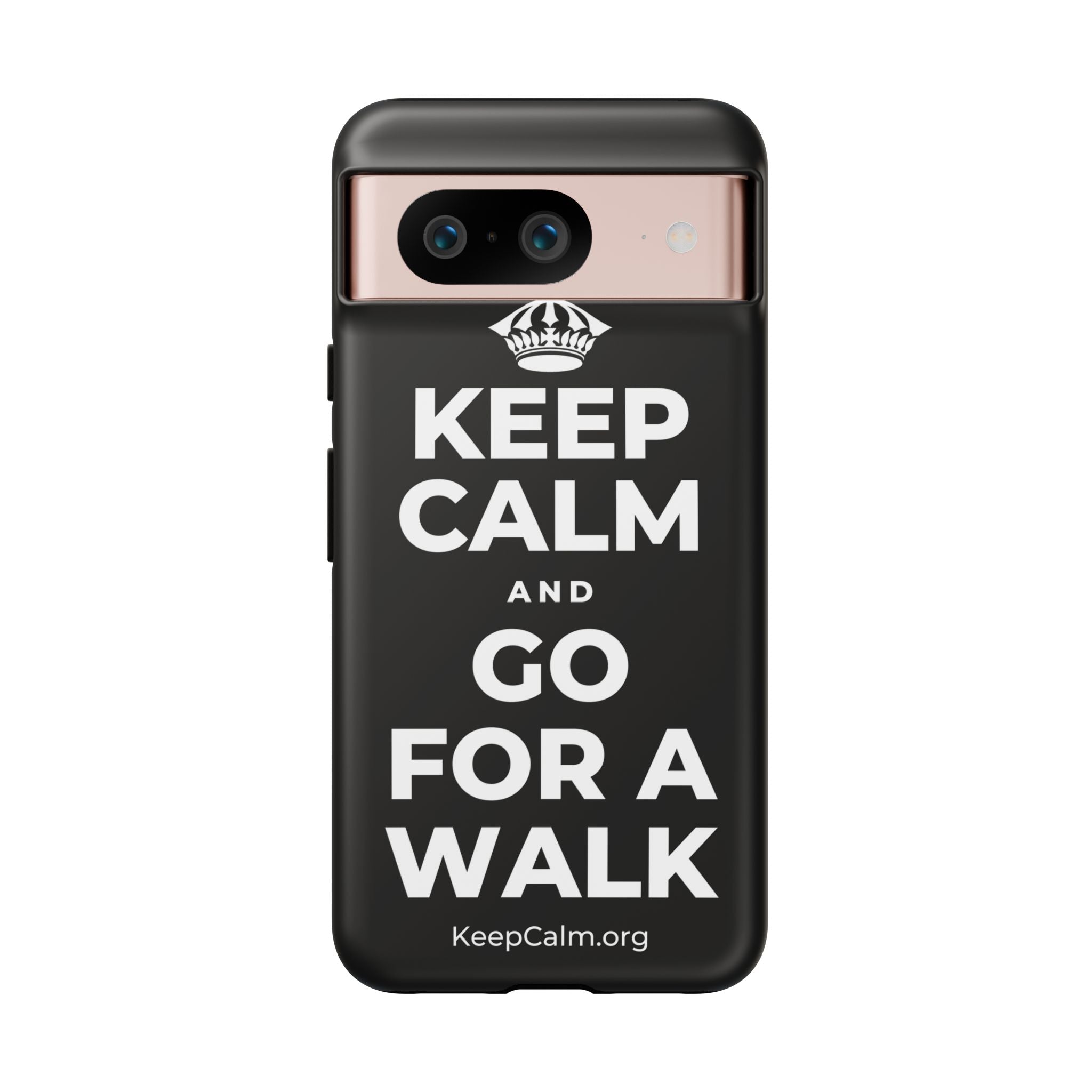 KEEP CALM AND GO FOR A WALK Phone Case