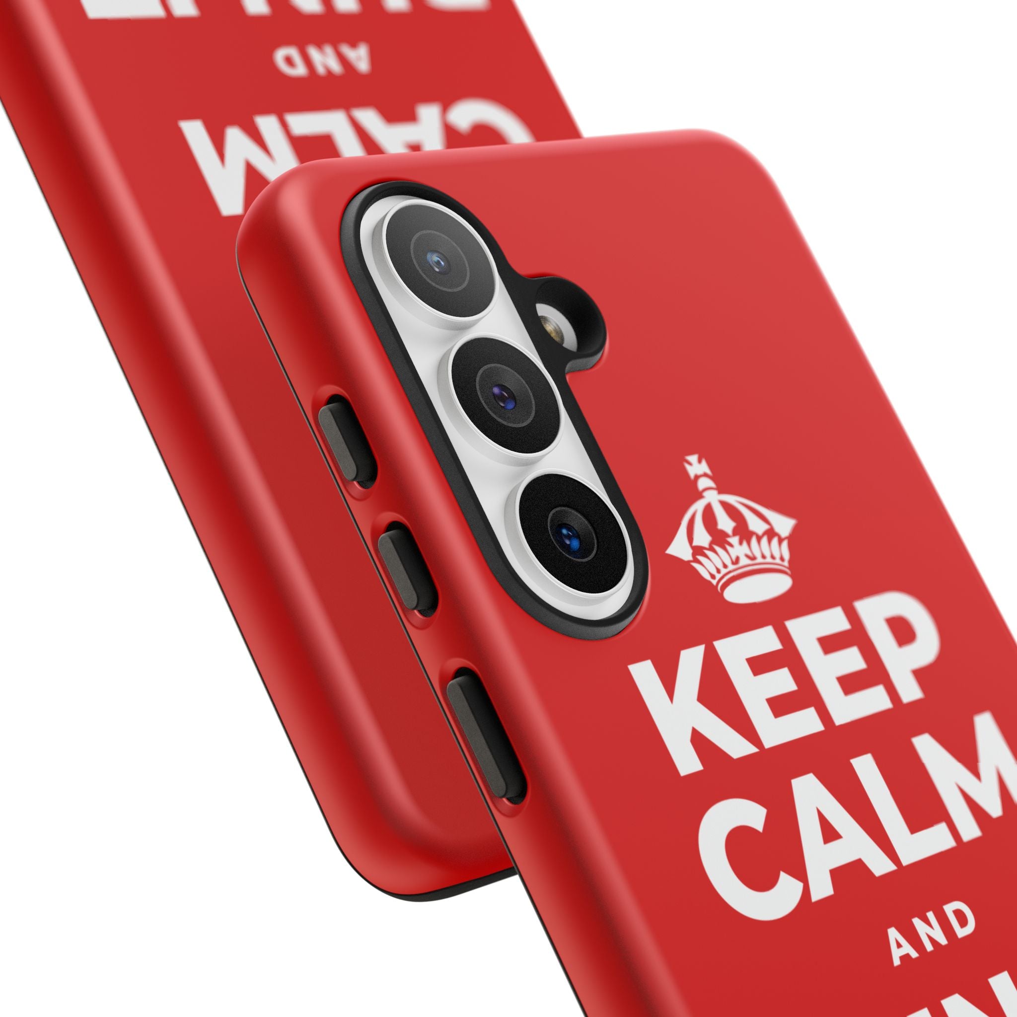 KEEP CALM AND RUN IT UP Phone Case