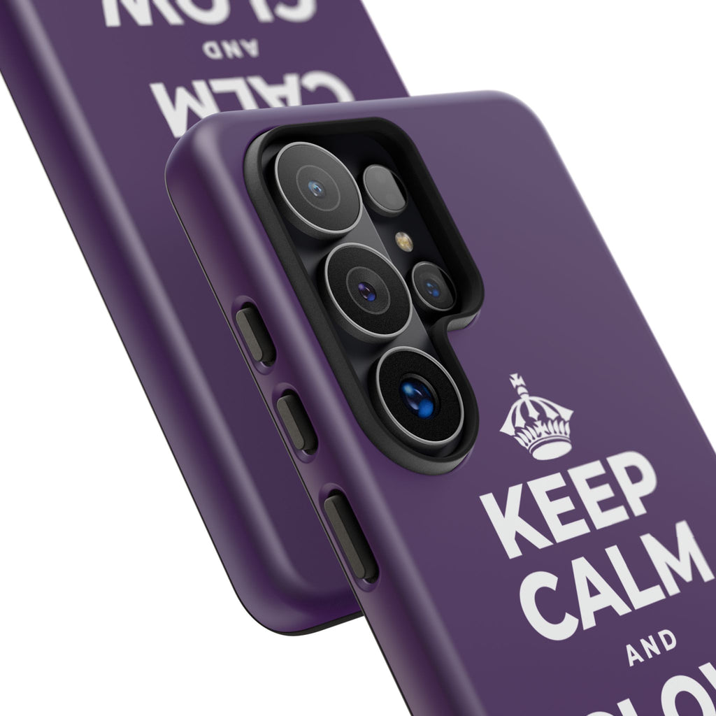 KEEP CALM AND GLOW TOGETHER Phone Case