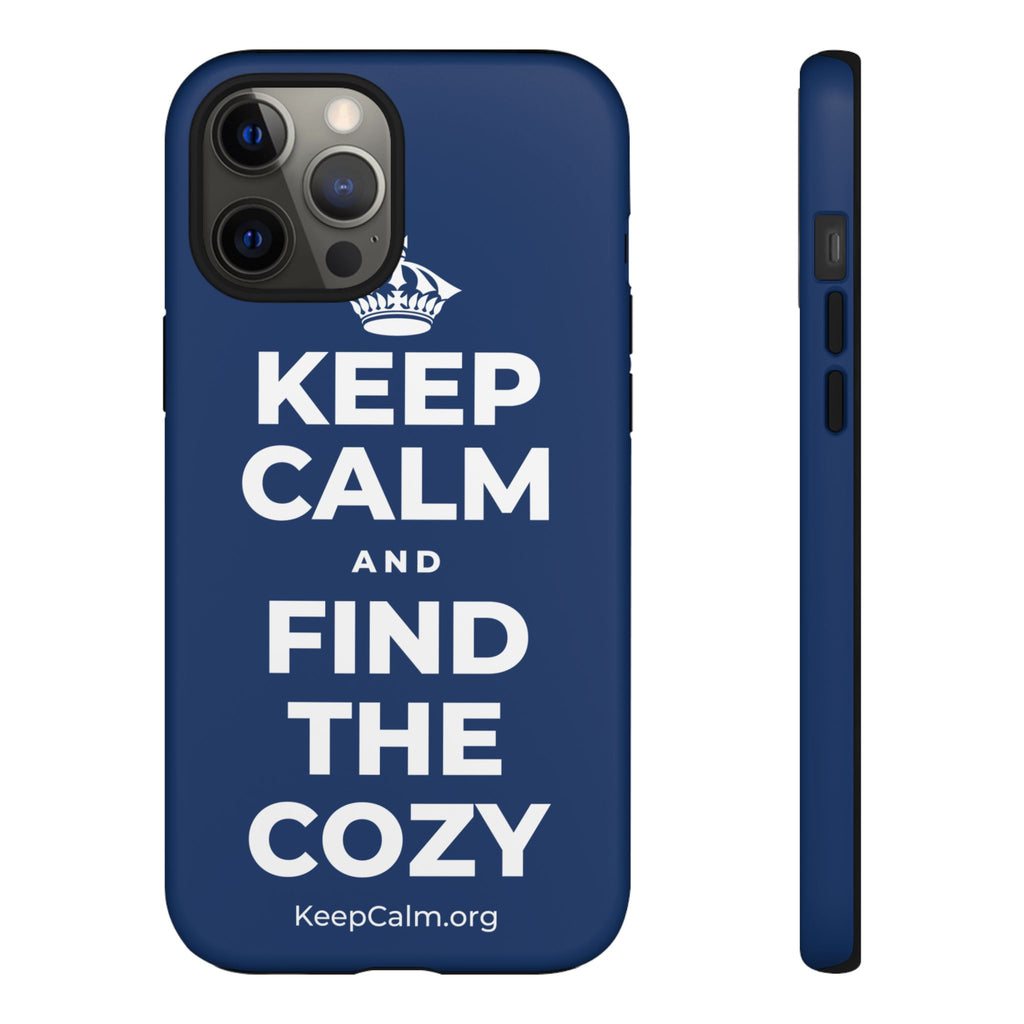 KEEP CALM AND FIND THE COZY Phone Case