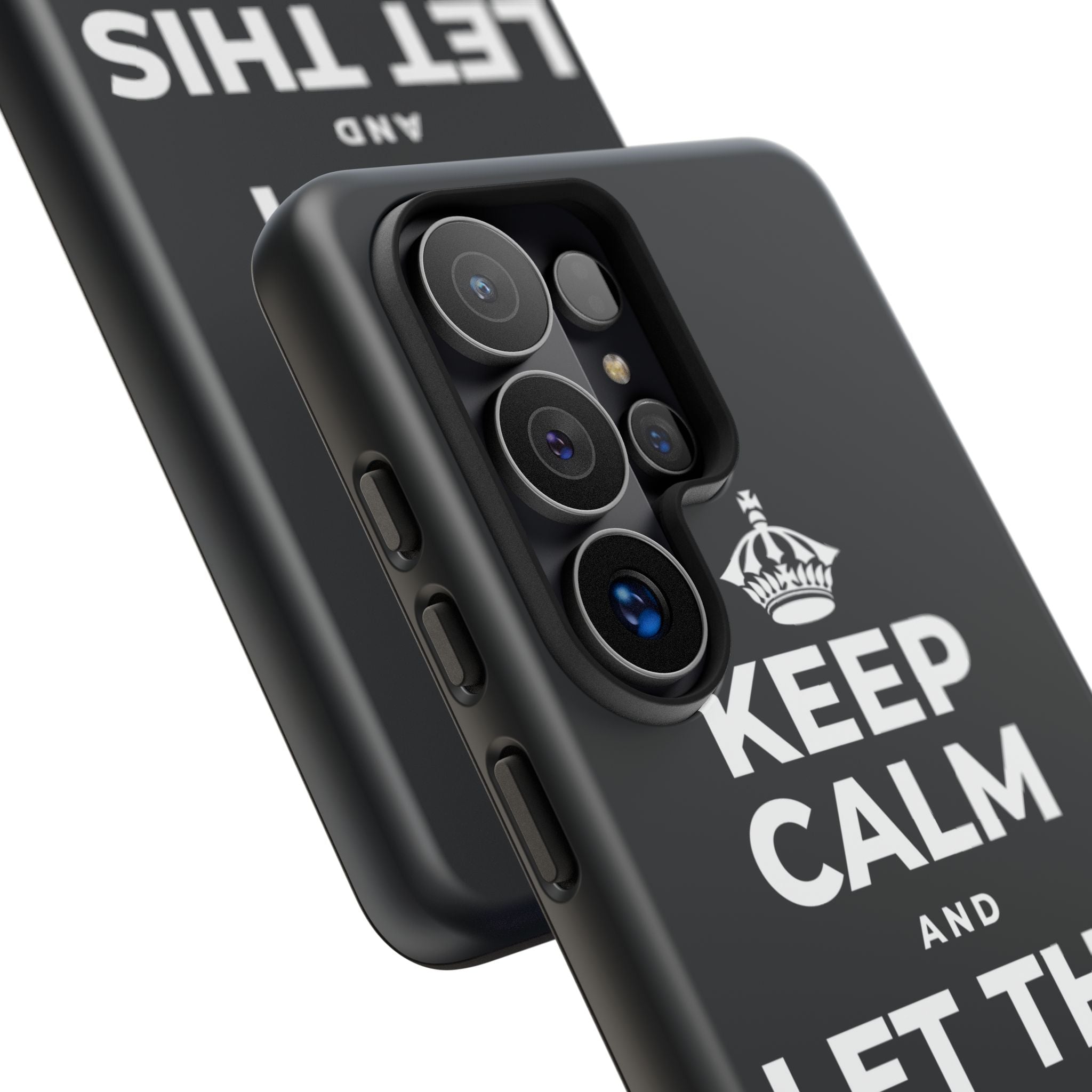 KEEP CALM AND LET THIS FEELING PASS Phone Case (Dark)